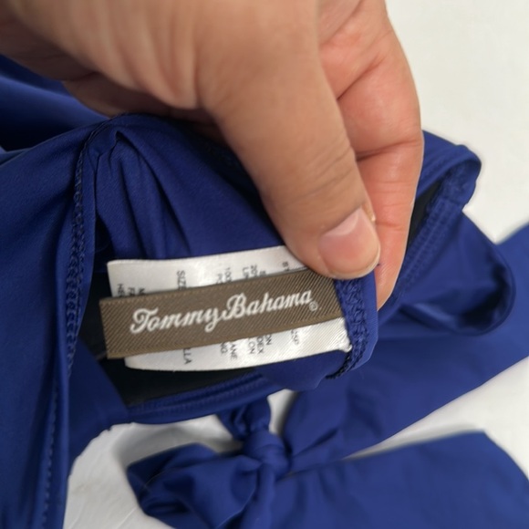 Tommy bahama navy blue one piece swim suit size 6 - Picture 10 of 11